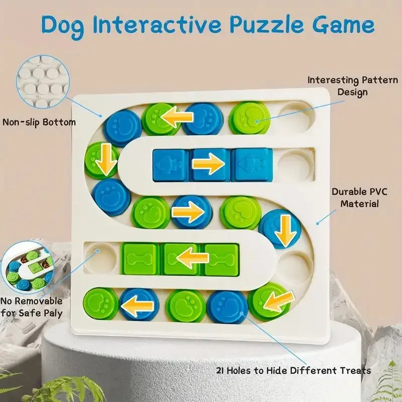 COMFORTHEDOG Dog Puzzle Toys Slow Feeder