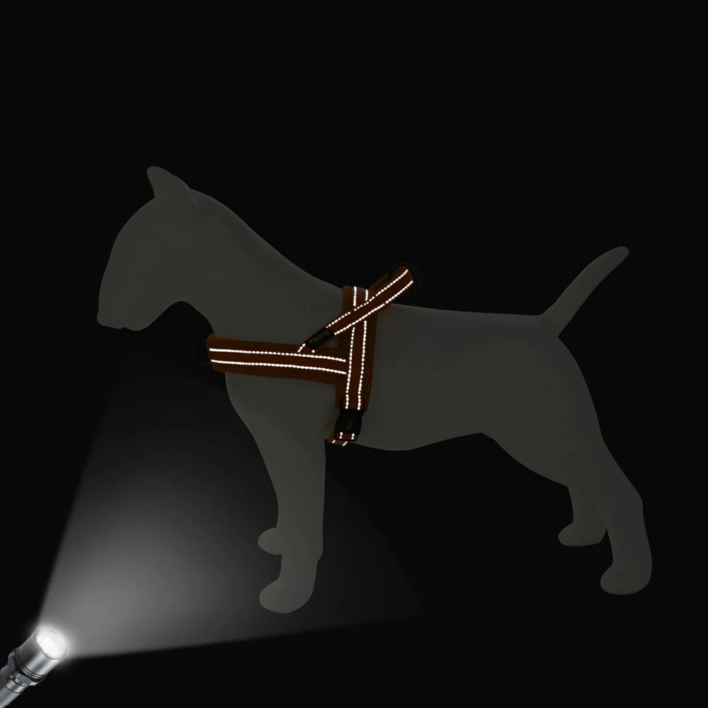 COMFORTHEDOG Reflective Nylon Dog Harness